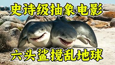 长了六个头的鲨鱼把老外们彻底整无语了_哔哩哔哩_bilibili
