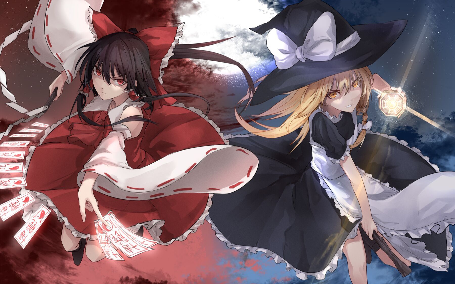 【东方amv/主角组】灵符与八卦炉,必将燃尽这片绯色的地狱!