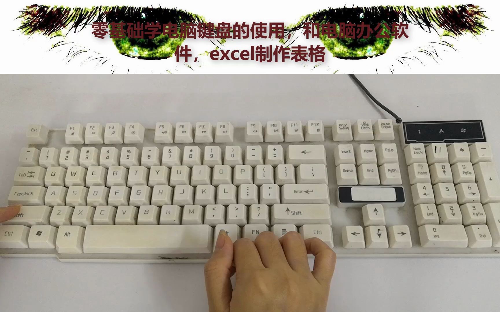 零基础学电脑入门教学,excel制作表格文员办公软件培训哔哩哔哩bilibili