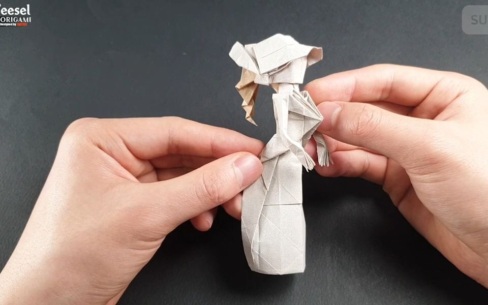 【折纸教程】新时代独立女性!