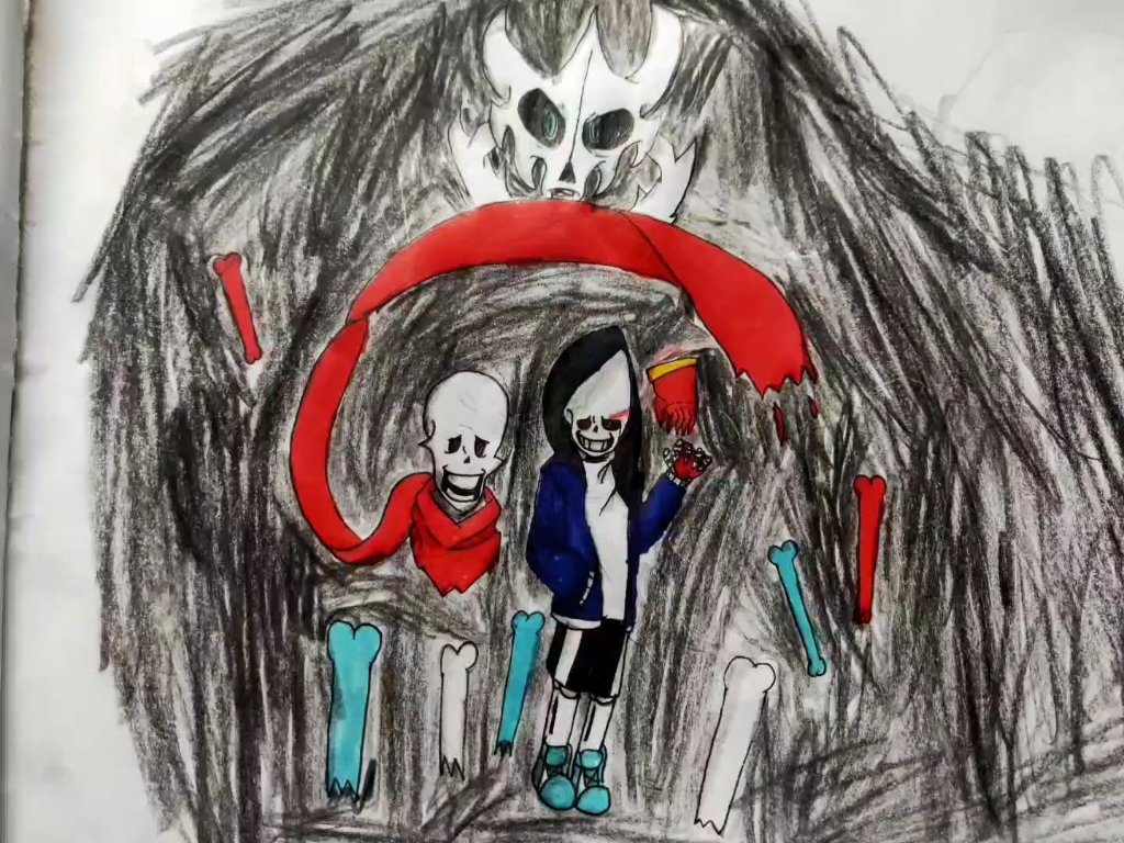 dust sans手绘(新人,不喜勿喷)