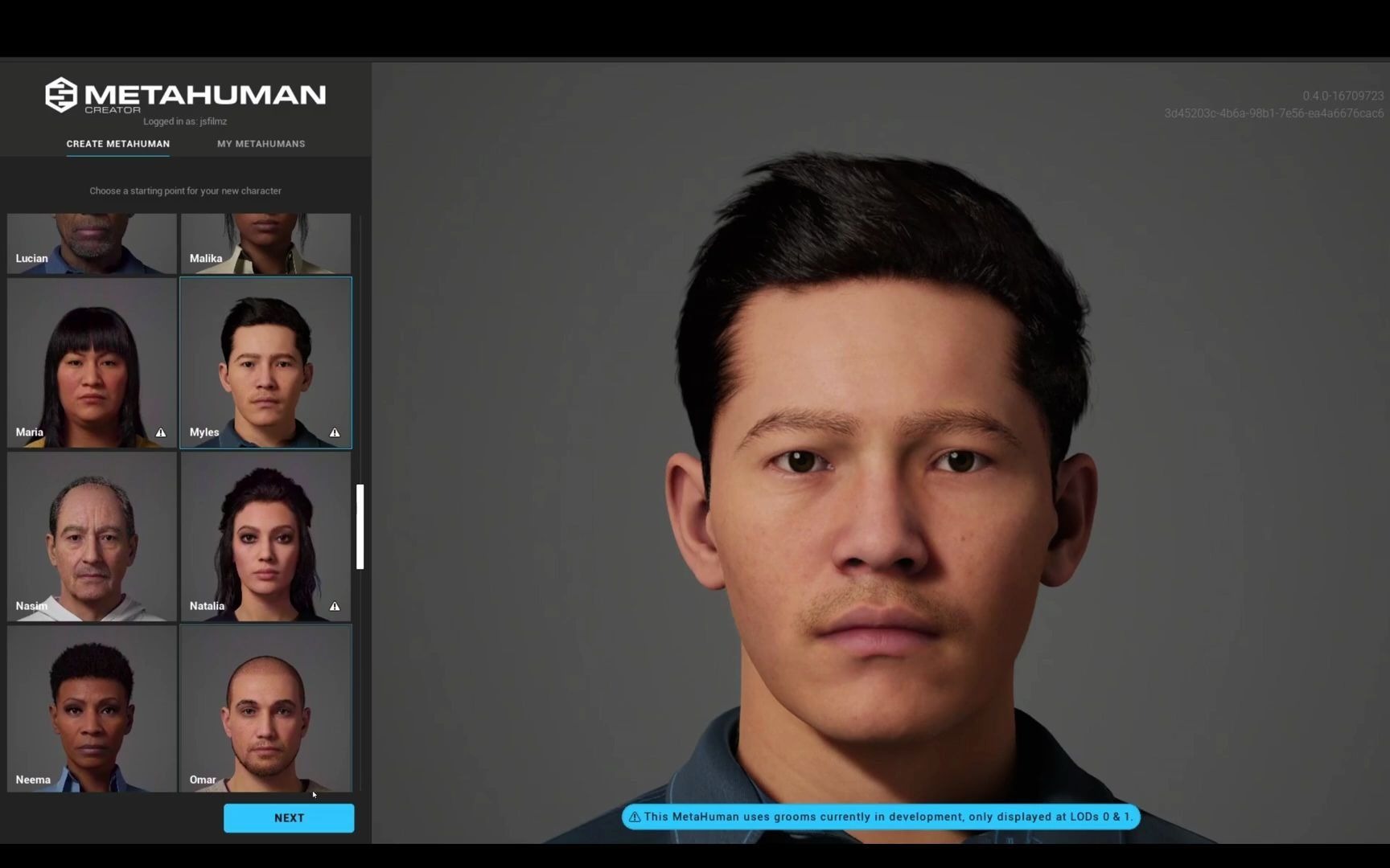 使用metahuman快速创建高清角色cg角色制作