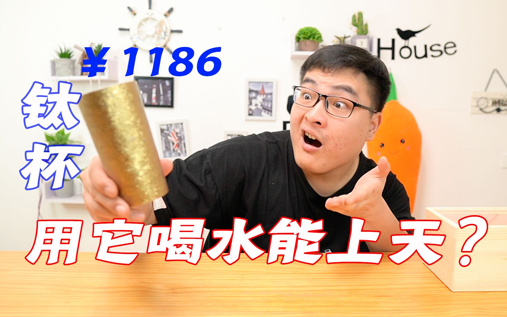 一个破杯子凭啥敢卖1186元?卖家表示效果太逆天!哔哩哔哩bilibili