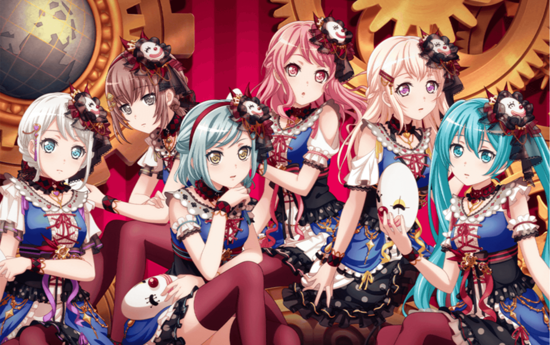 【bangdream】初音联动曲 开note10% mv初见 からくりピエロ 闭眼打歌