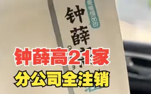 下载视频: 钟薛高21家分公司全注销，南山分公司为最后一分支，对此，你怎么看？