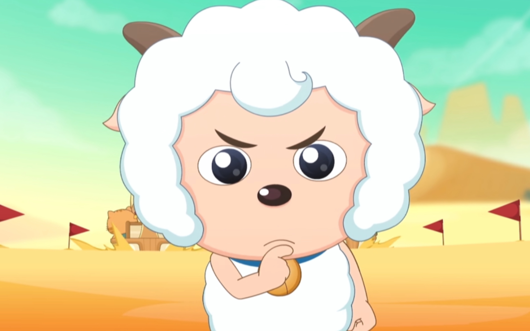 喜羊羊:沸羊羊果然是养生专家呀