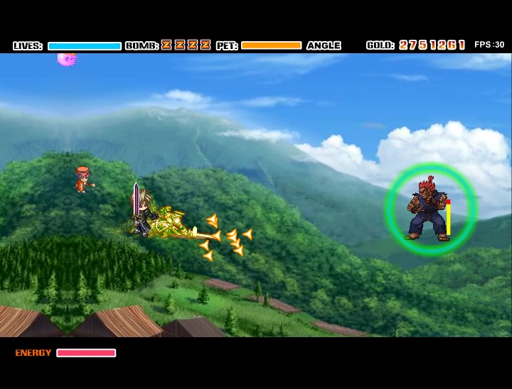 勇者之路之射击岛 牧师vs豪鬼