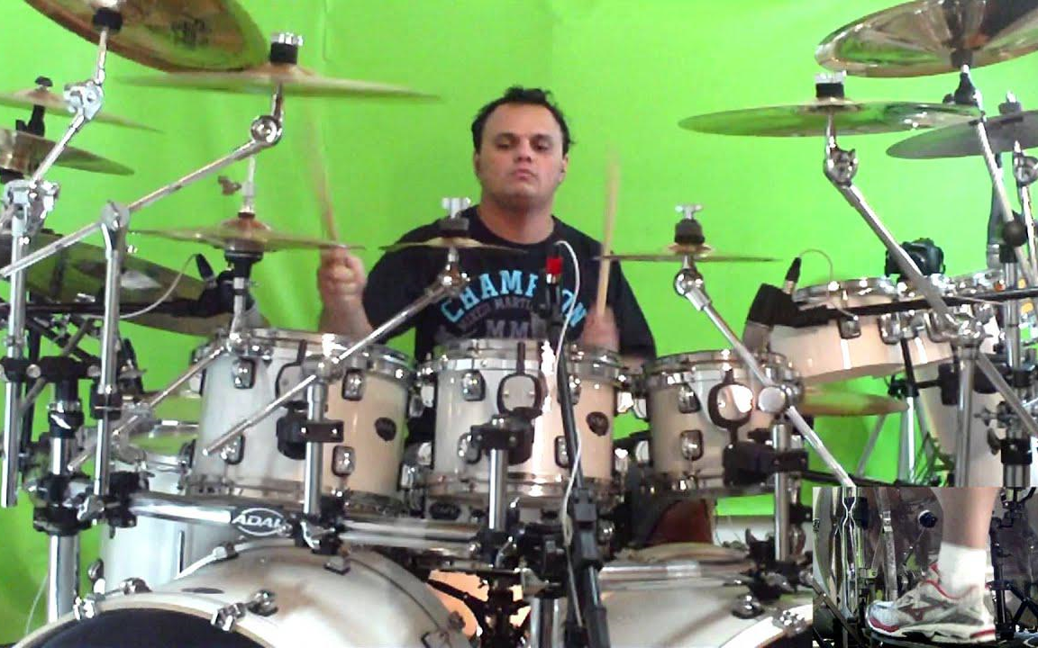 [图]NIGHTWISH Bye Bye Beautiful DENIS CIANI drum cover