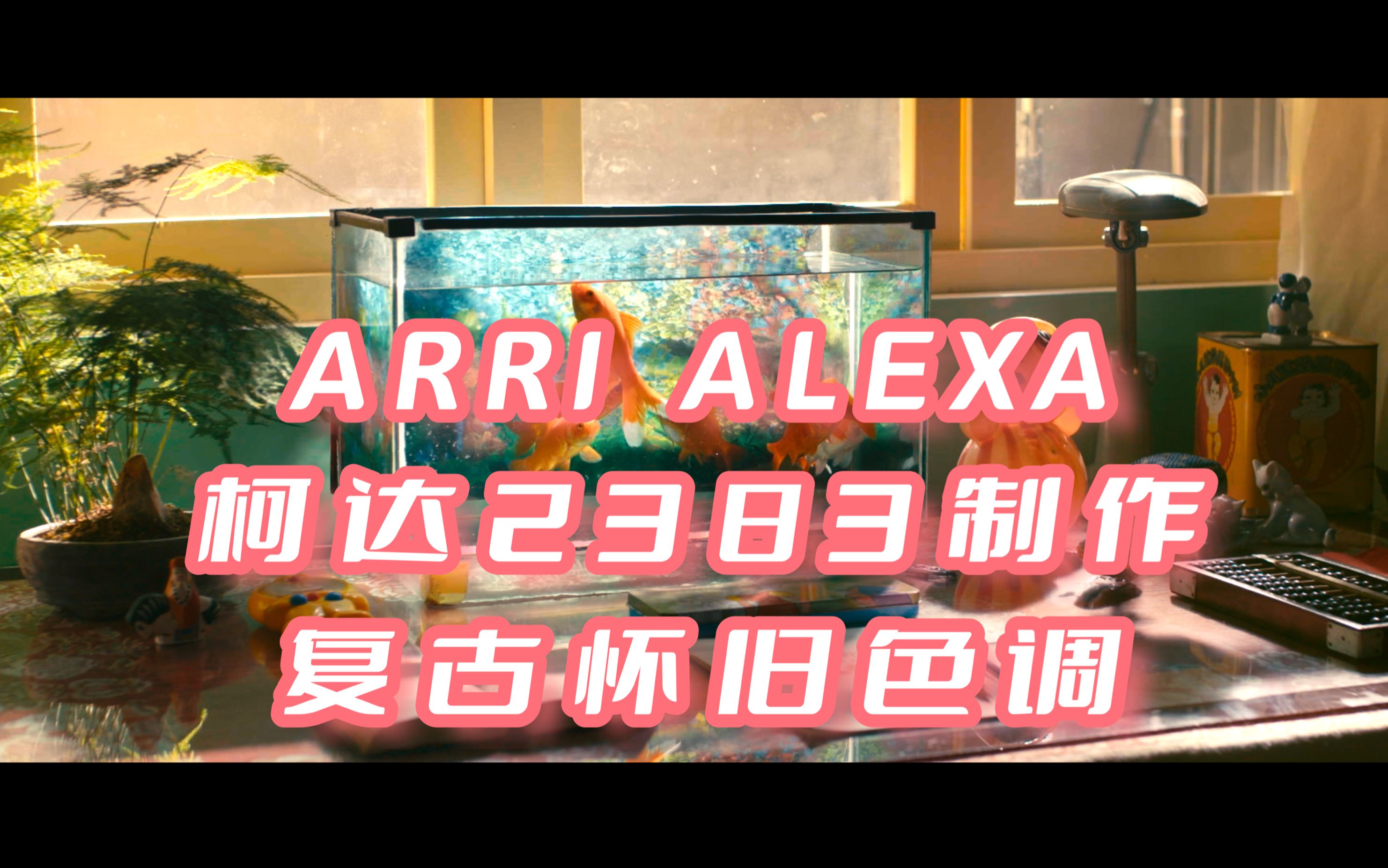 达芬奇调色|ARRI ALEXA套用柯达2383制作复古怀旧调色风格哔哩哔哩bilibili