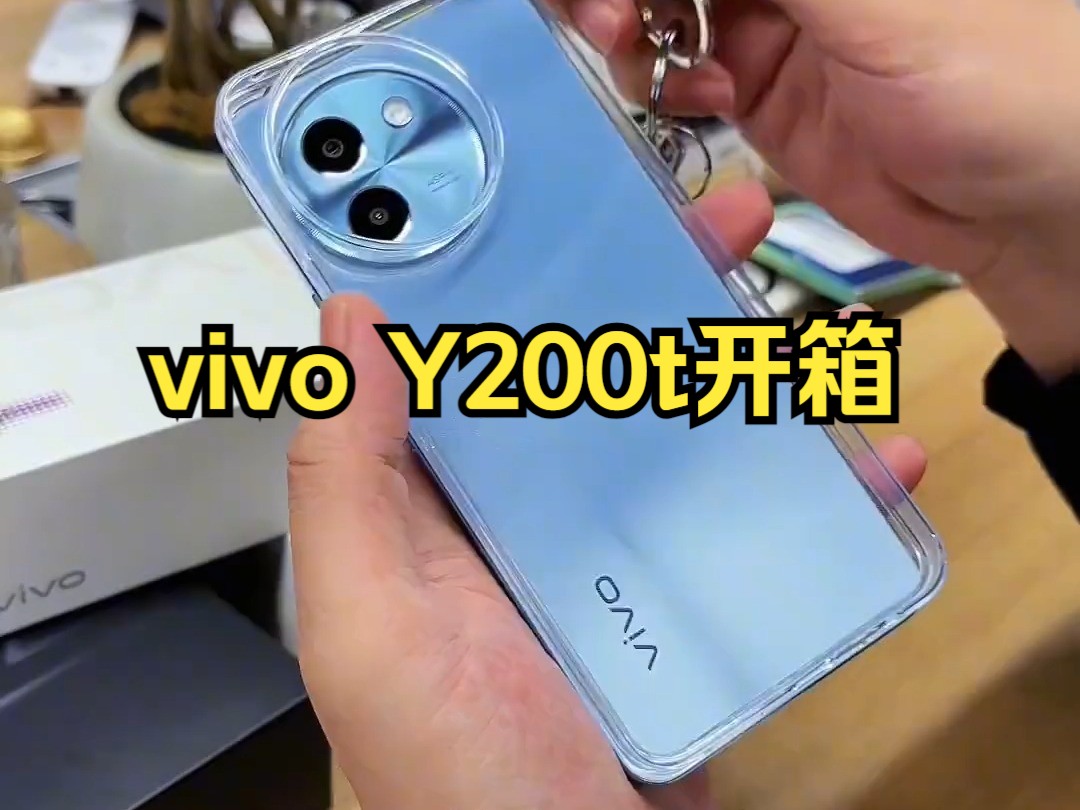 vivoy200t 拿到了,这么大的手机摄像头,全装壳就是无法保护摄像头安排一款!哔哩哔哩bilibili