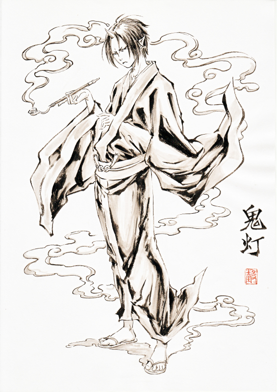 丹青鬼手——极道画师!(2)墨起江湖!