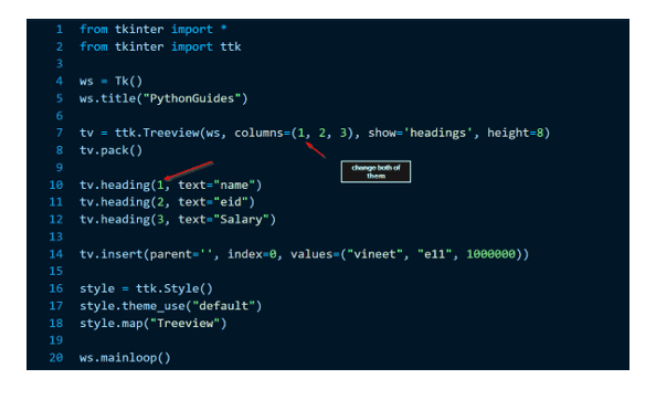 如何使用 Python Tkinter TreeView 控件 - 哔哩哔哩
