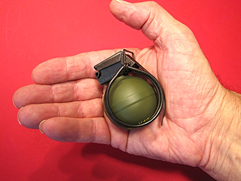 世界上最小的手雷图片