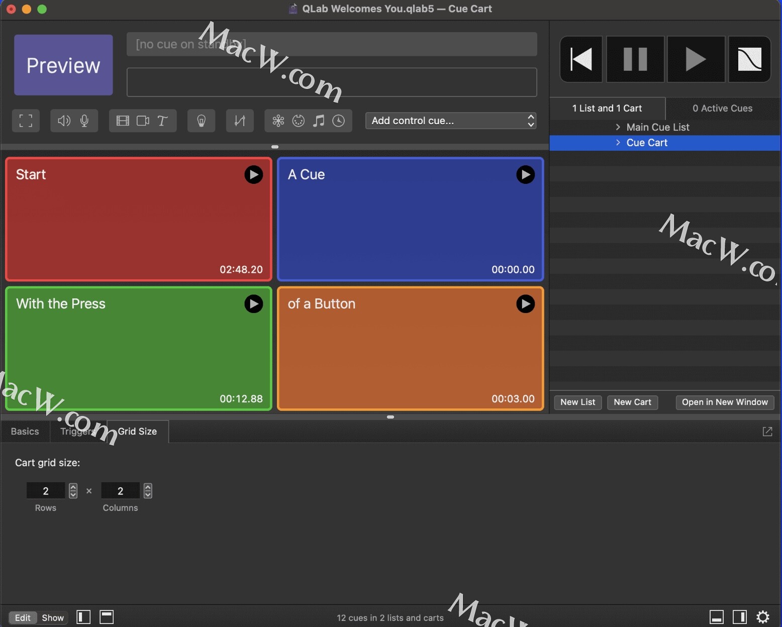 QLab Pro for Mac(mac音频剪辑软件)v5.1.0激活版 哔哩哔哩