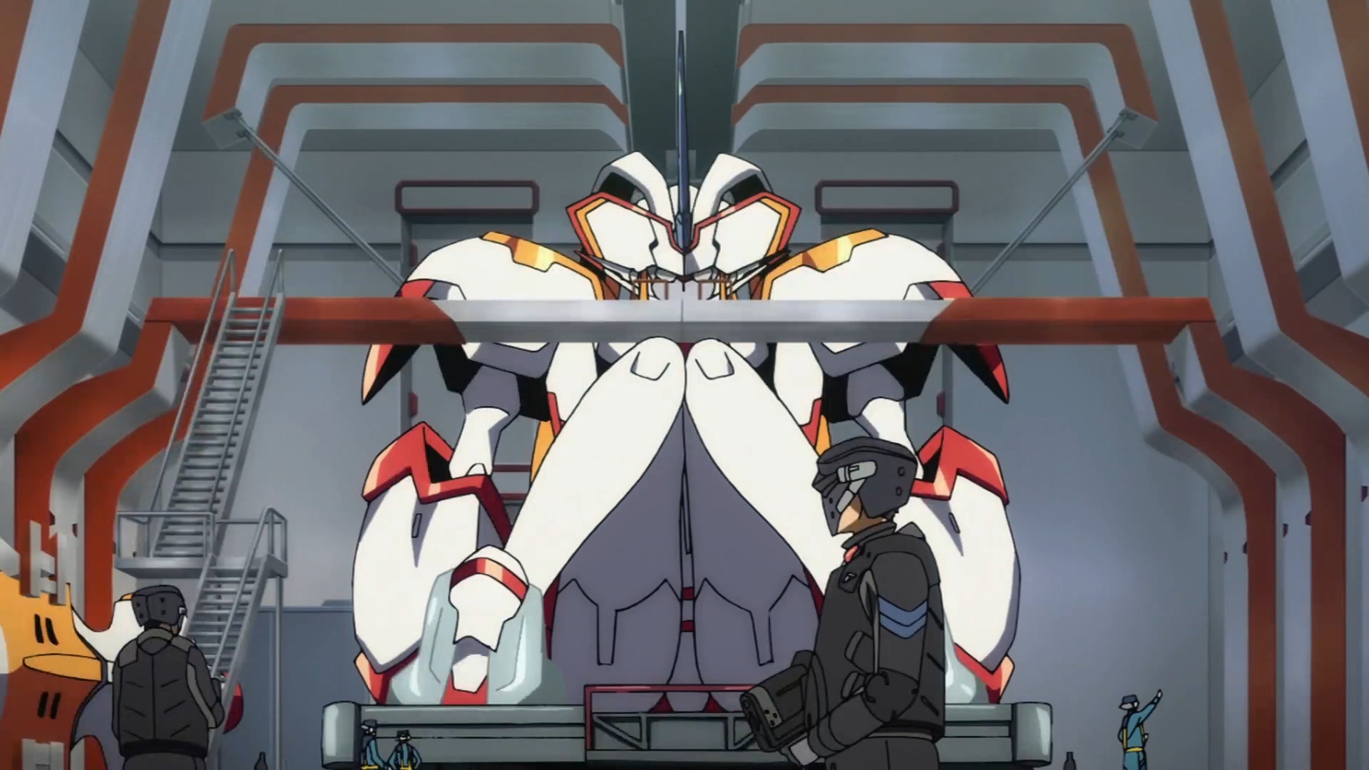 【评测】万代robot魂《darling in the franxx》鹤望兰号