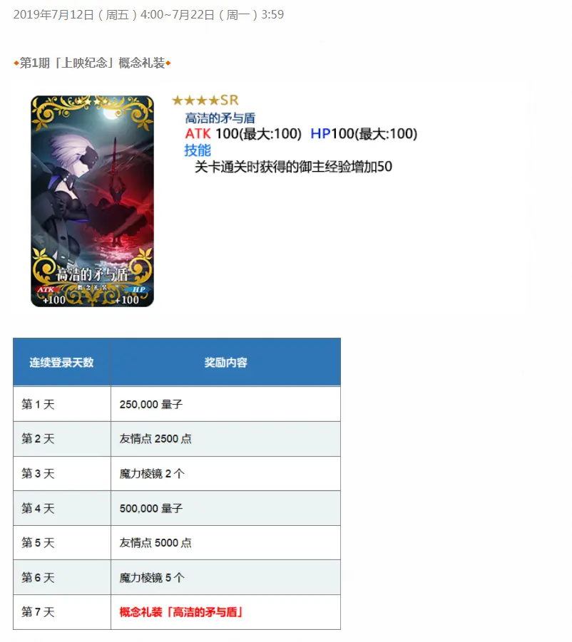 Fgo Hf2上映纪念 特典礼装登陆就送 12圣晶石任务指引 哔哩哔哩
