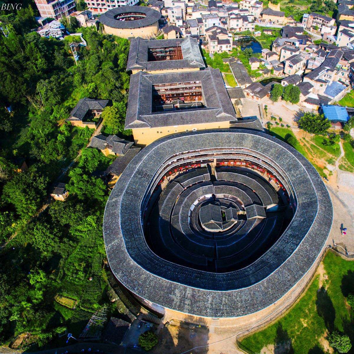福建客家文化,世界建筑奇葩,东方古城堡土楼