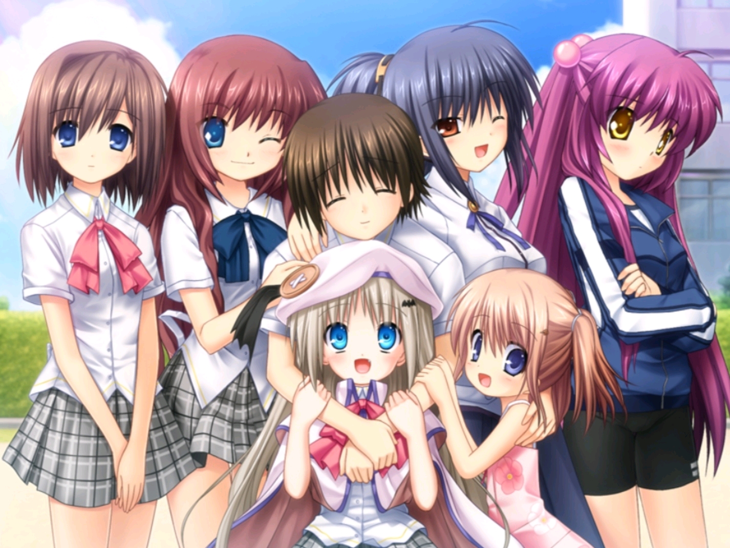 [KEY]Little Busters! [游戏cg下] 哔哩哔哩