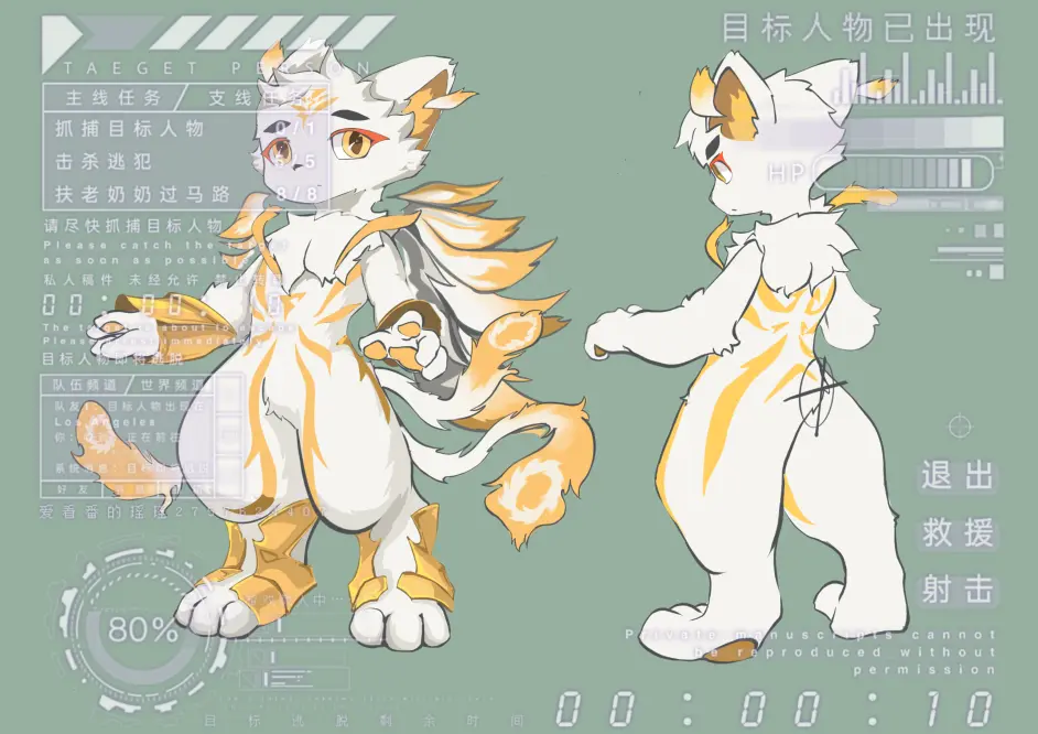 京剧猫之金银双凤 人物图鉴 金凤 天音 哔哩哔哩