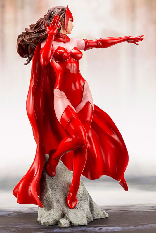 寿屋artfx 系列《marvel comics》1/10 绯红女巫 简易组立手办 开售