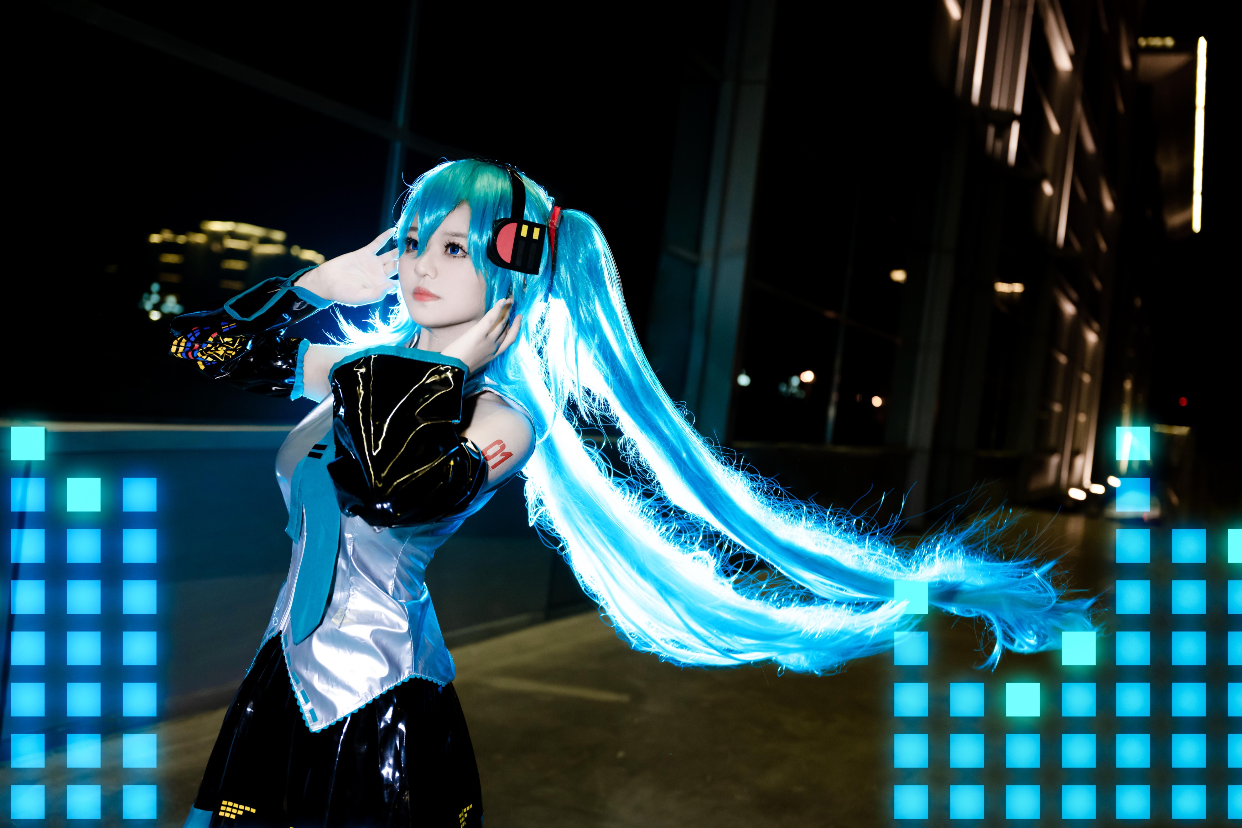 《vocaloid》初音未来cosplay 哔哩哔哩 9583