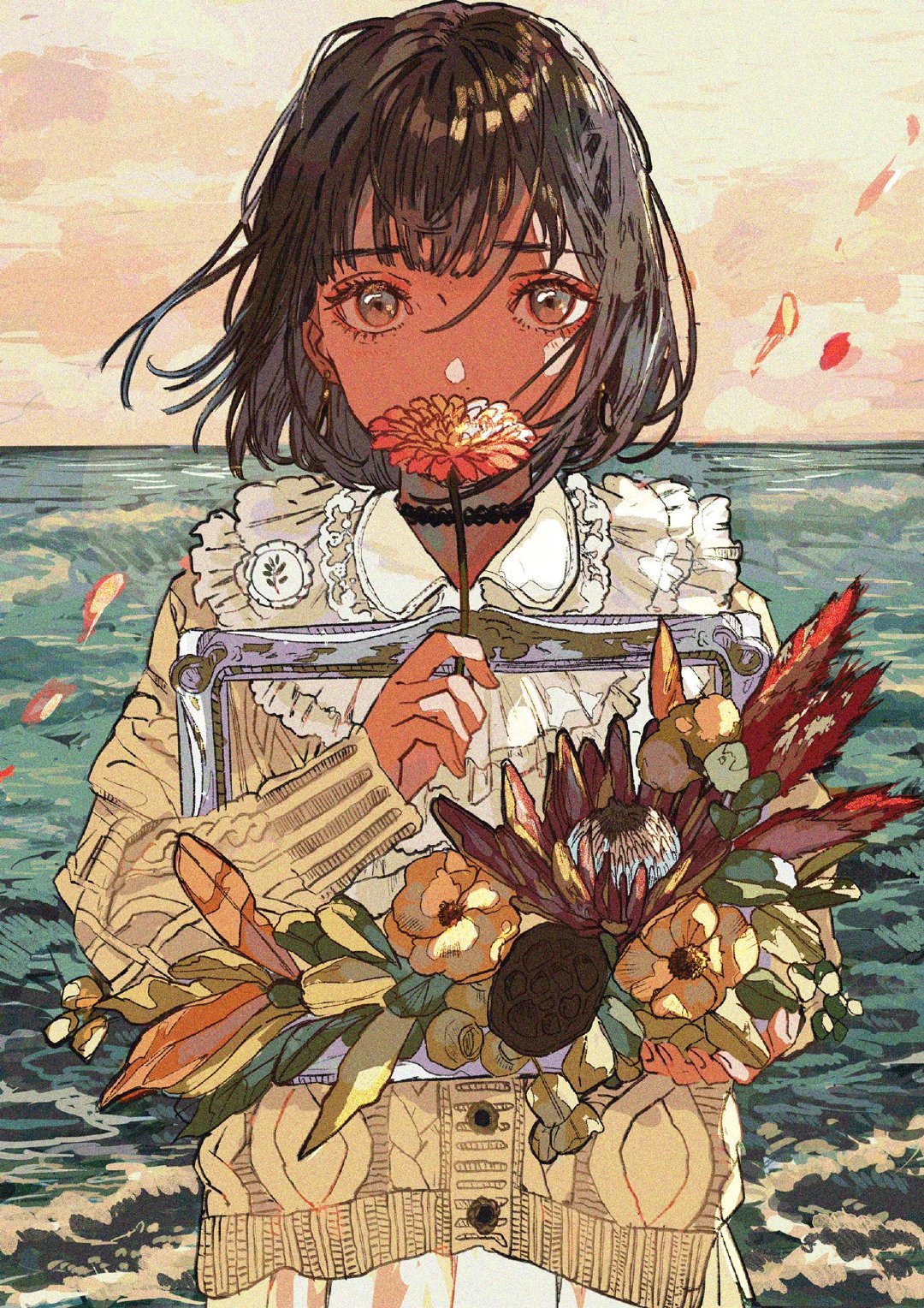 【雨酱8目】~绘画风格好优美呀,喜欢喜欢喜欢