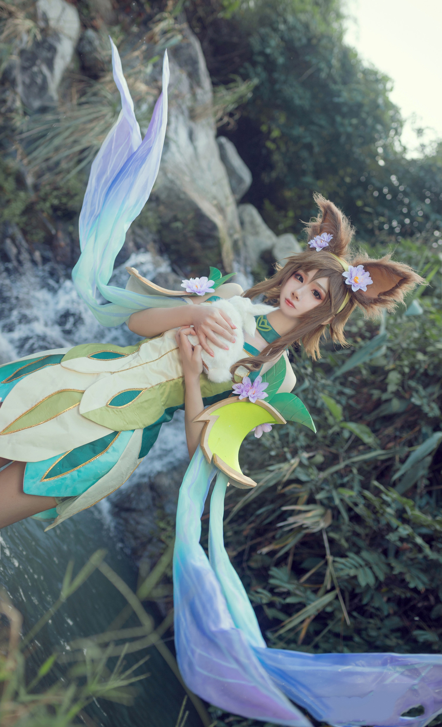 三组王者荣耀嫦娥cos美翻了的精品欣赏