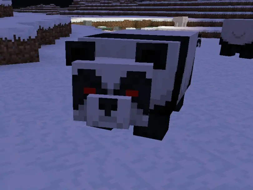 Minecraft 带你了解一下minecraft的熊猫基本特征 哔哩哔哩