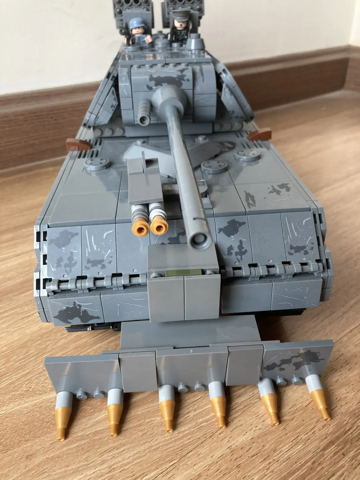 潘洛斯鼠式积木重装机兵版改装