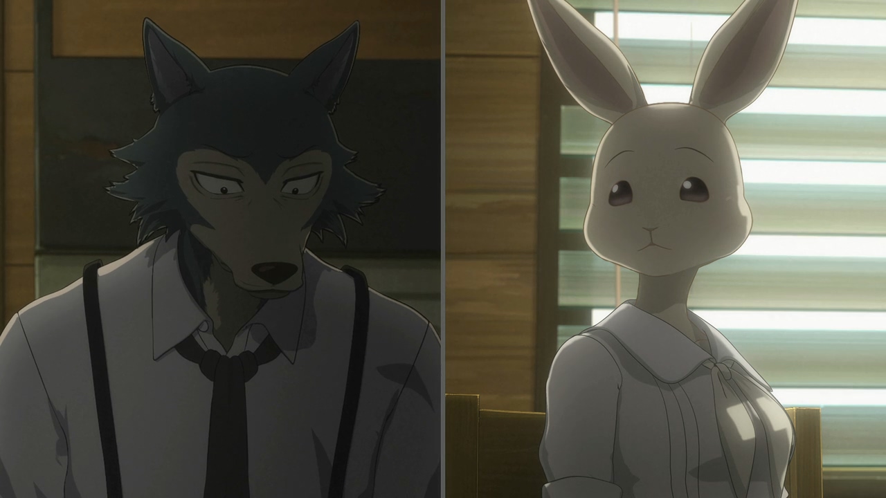 《beastars》动物视角挑战人类价值观,你能接受这只兔女狼学姐吗?