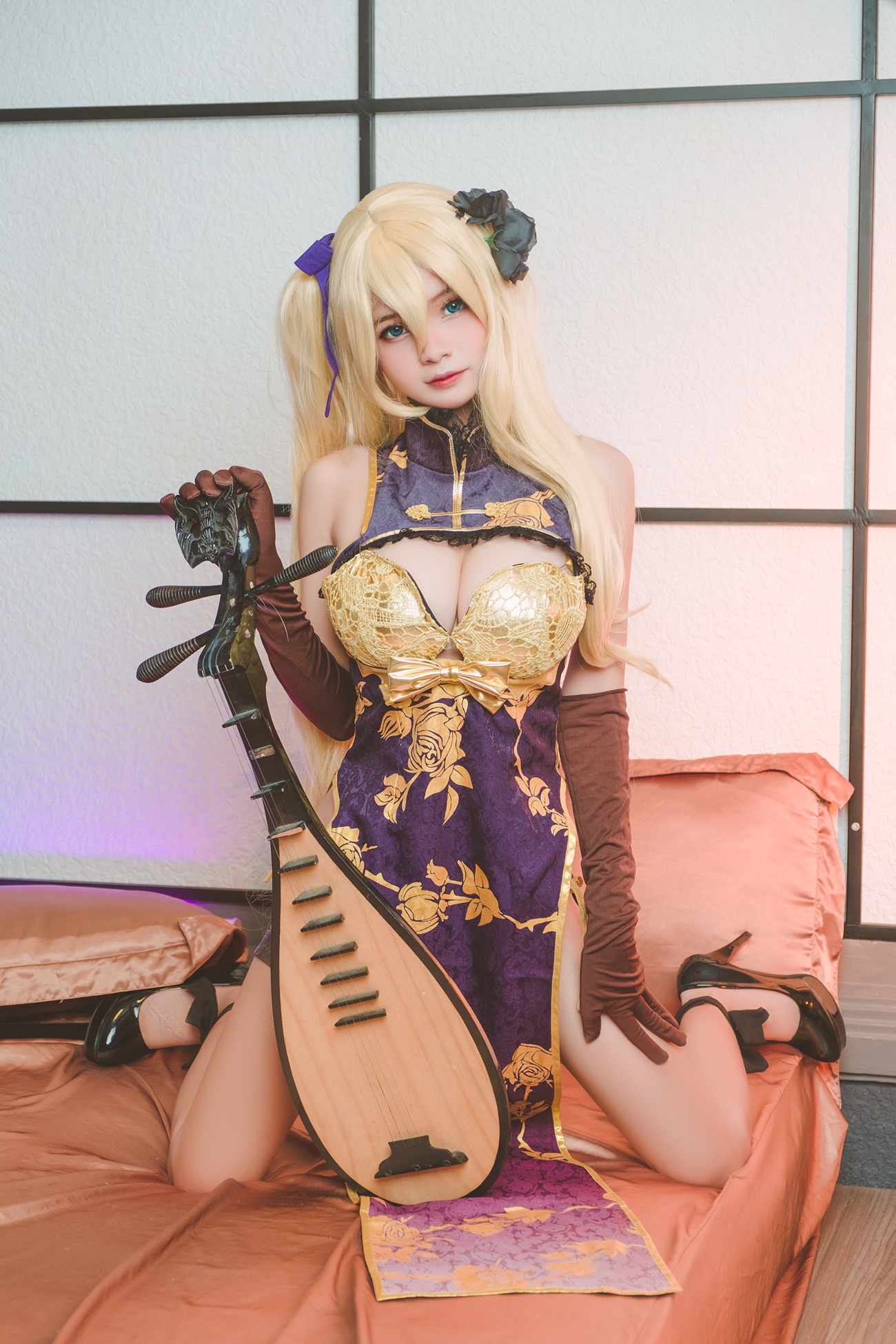 azami金莲旗袍cosplay6