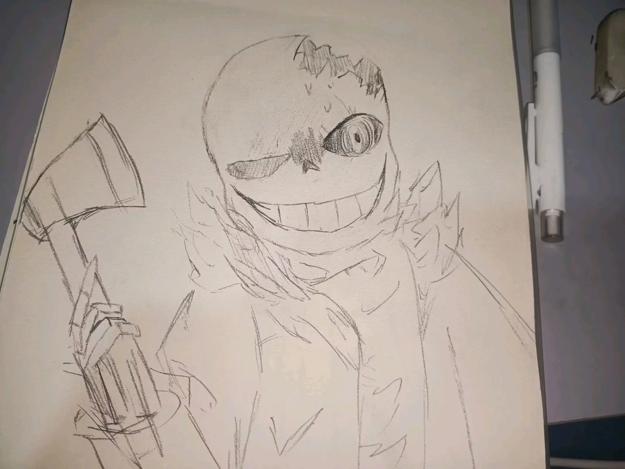 关于nihility sans 自设的大概艹图及练笔 - 哔哩哔哩