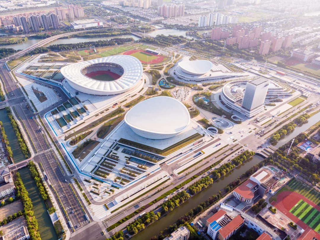 鲁班奖工程展播 | 体育建筑精品群苏州工业园区体育中心