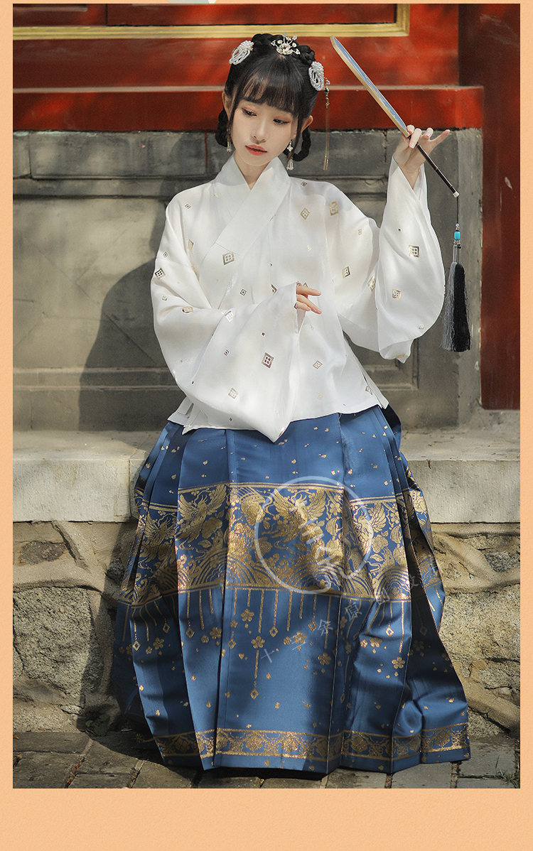 汉服推荐200以内的貌美马面低至69元一件