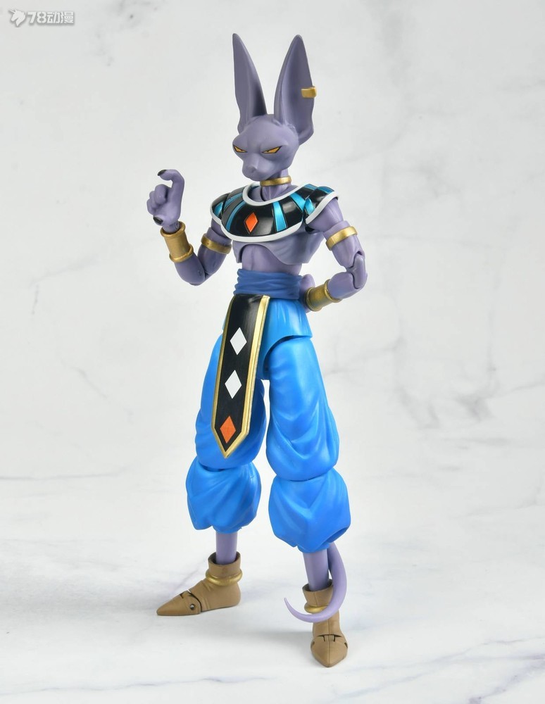 兴趣 模型手办 78动漫官方测评 万代 shf 比鲁斯 -活动限定配色-尾巴