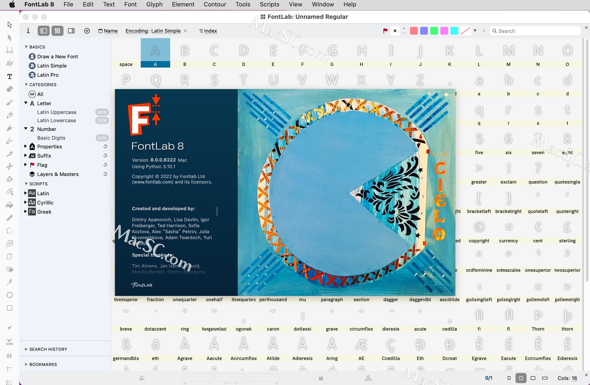 for mac download FontLab Studio 8.2.0.8553