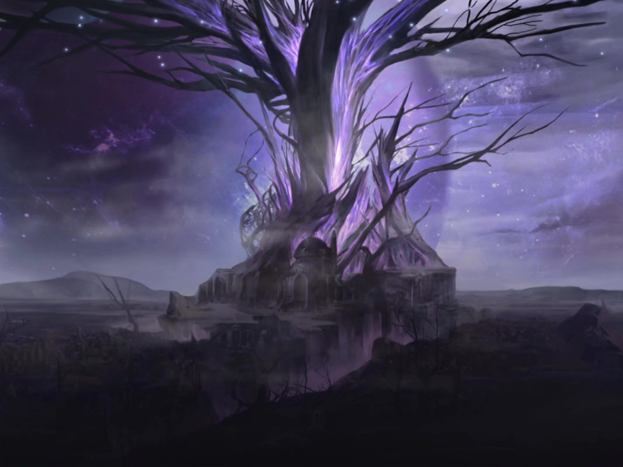 但在唯一拥有恢复世界树力量的女主角kalpa,还有伙伴们的不懈努力之下,宇宙渐渐地取回了生机。*图中