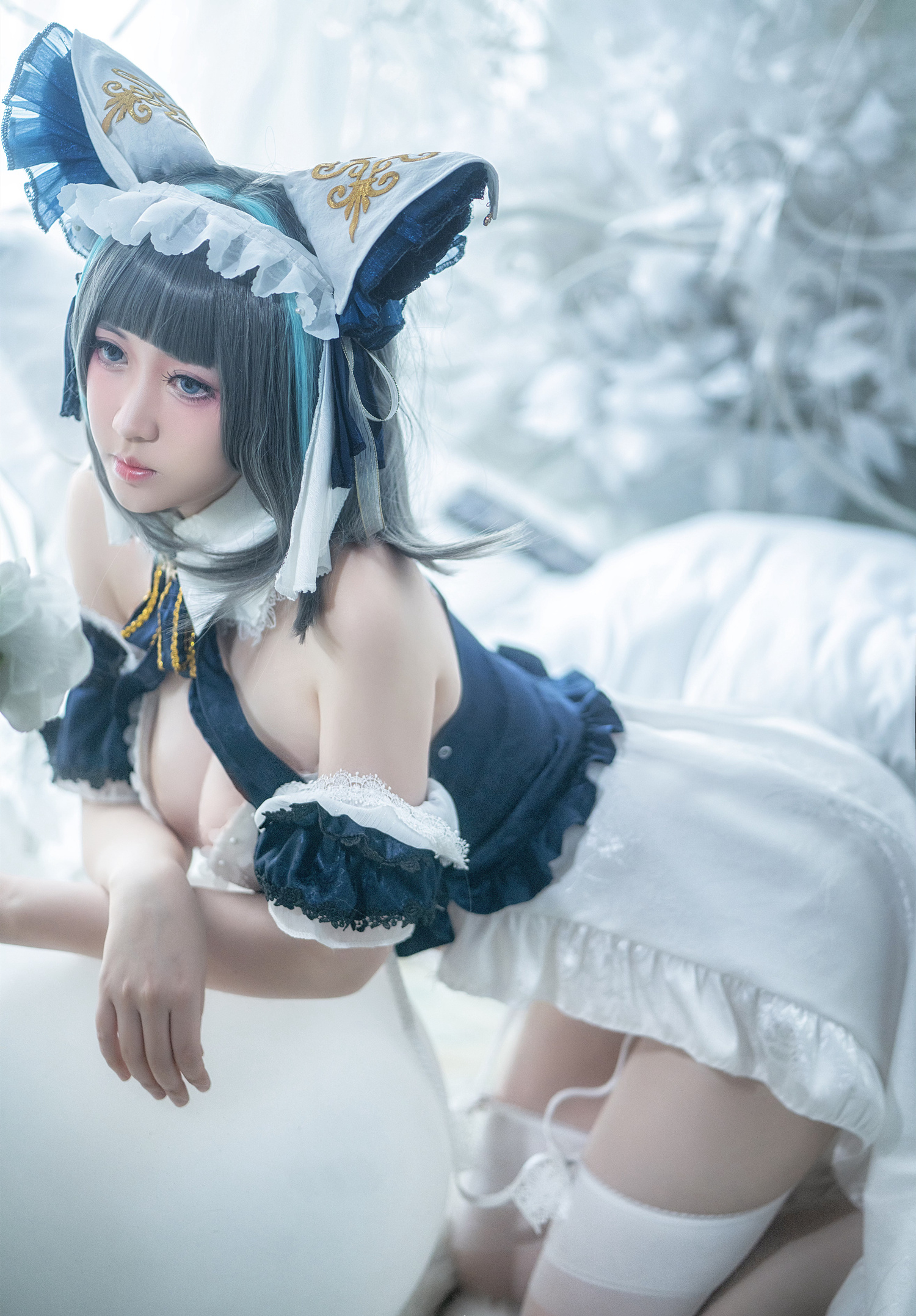 明臻real碧蓝航线柴郡猫cosplay4