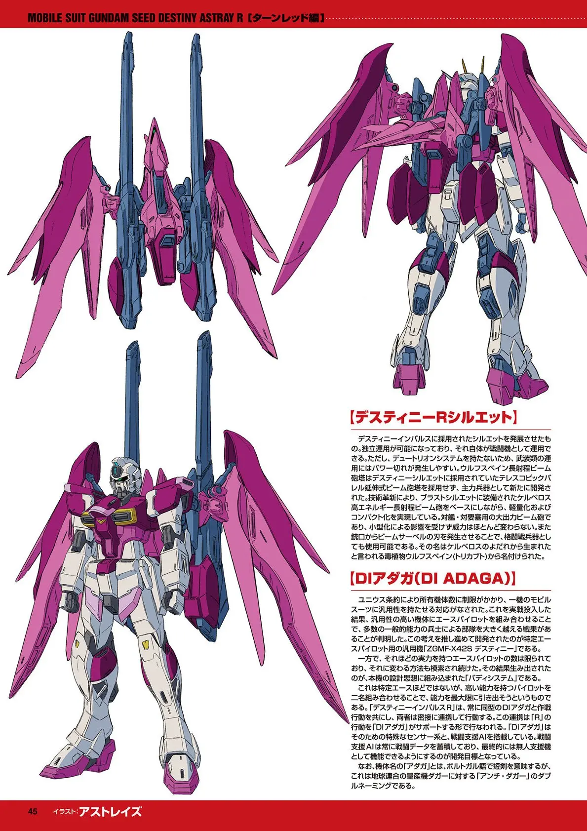 gundam weapons 高达seed astray