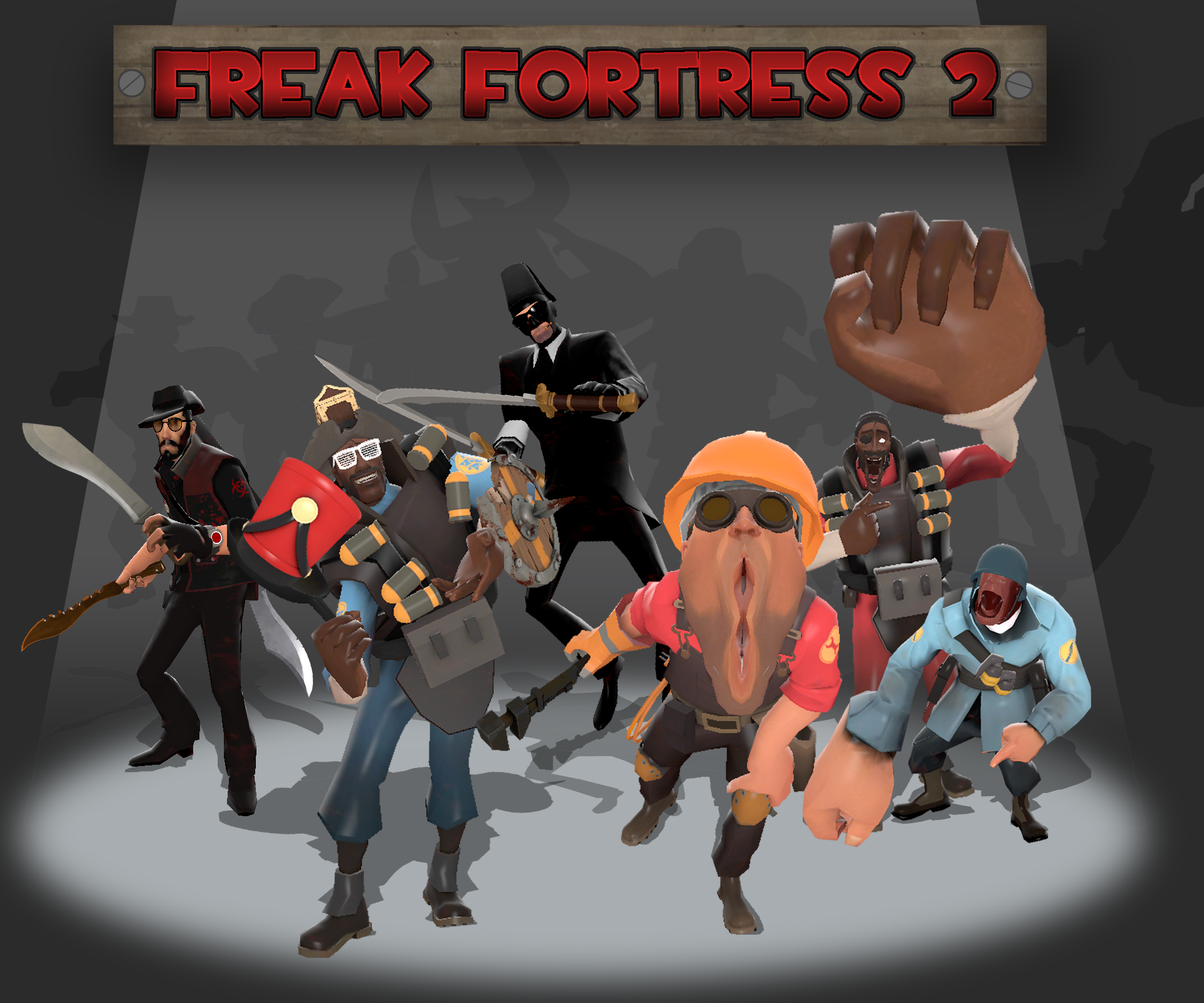 【军团要塞2/TF2】Freak Fortress 2 怪物要塞2 社区游戏介绍 新版介绍 哔哩哔哩