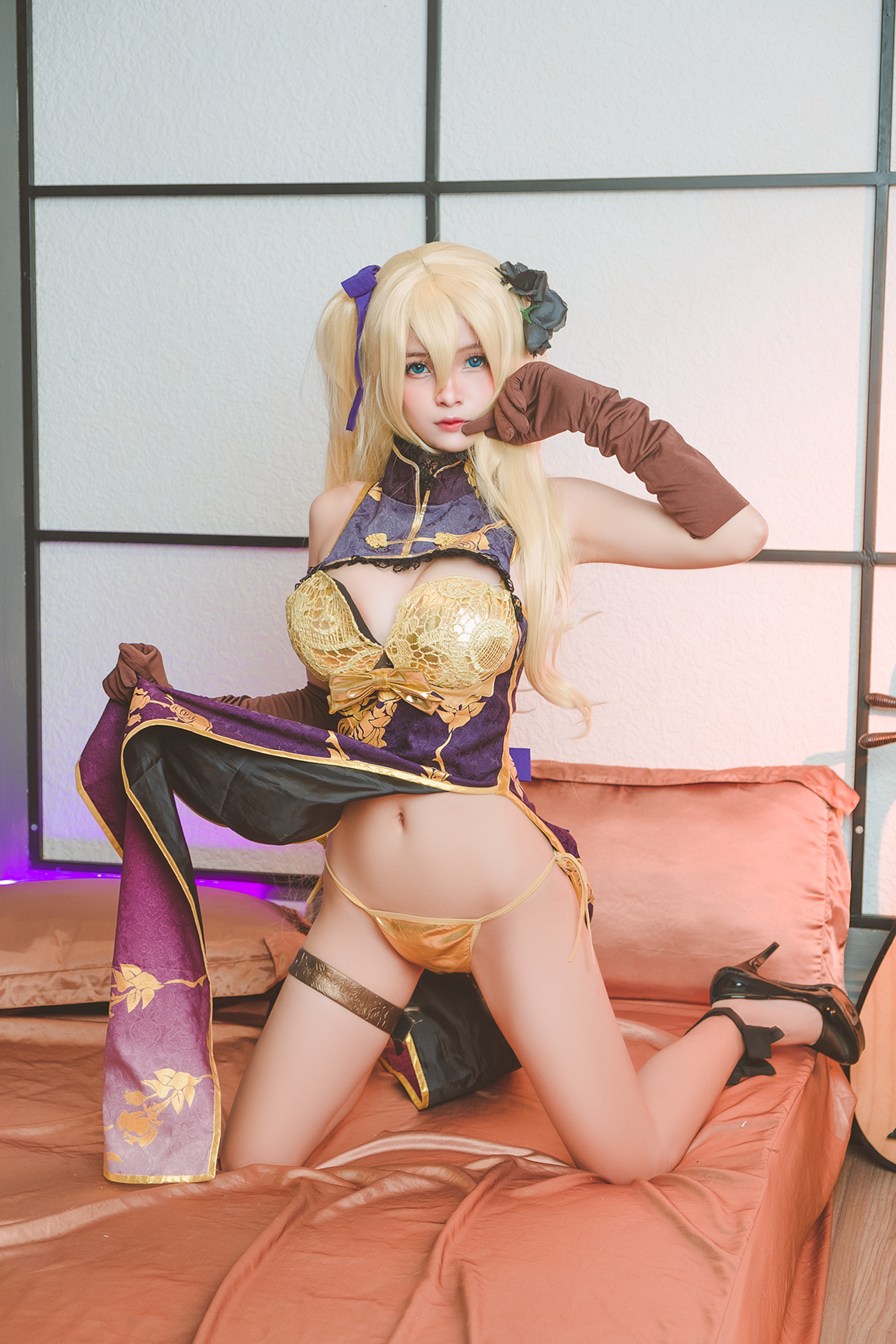 azami金莲旗袍cosplay3