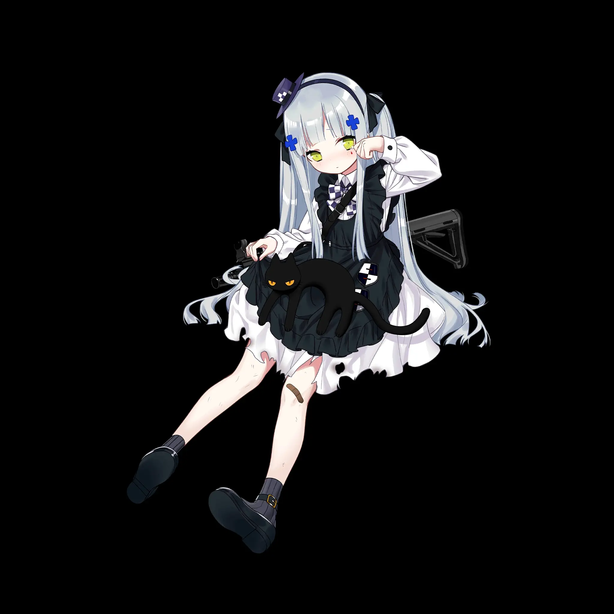 少女前线hk416立绘 - 哔哩哔哩