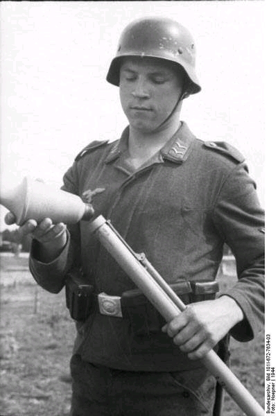德国二战反坦克武器 铁拳panzerfaust