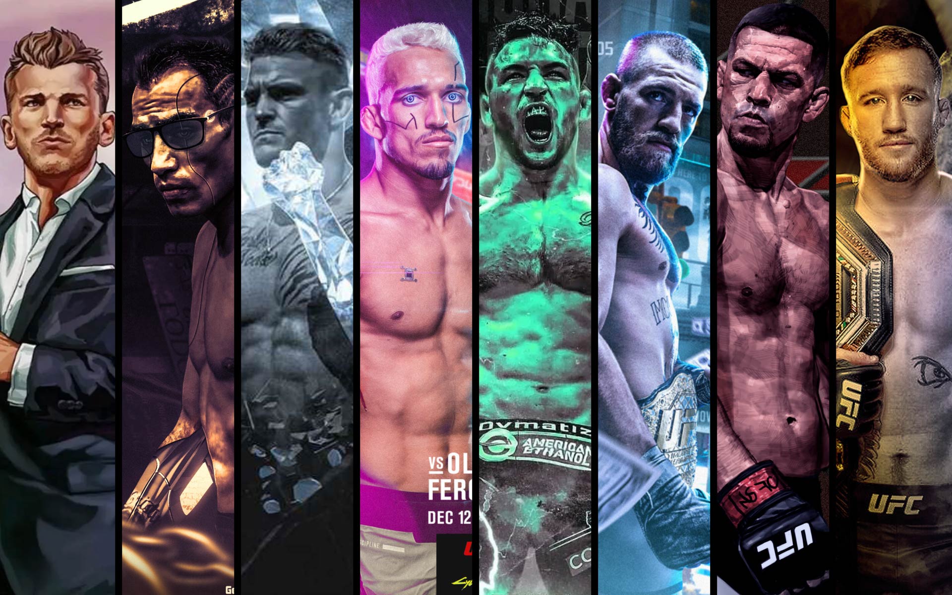 【UFC选手海报收集】 - 哔哩哔哩