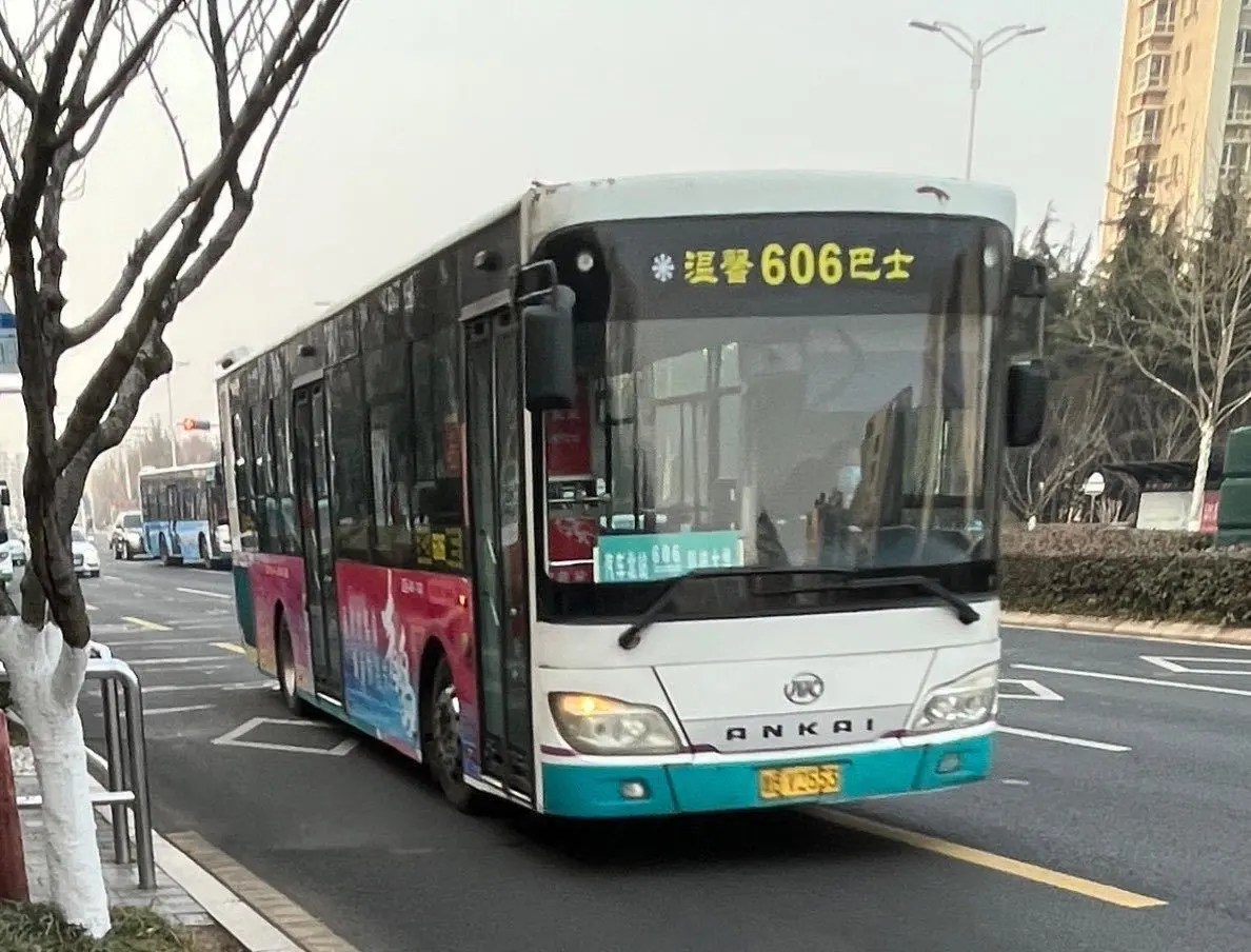 青岛公交606路线路图图片