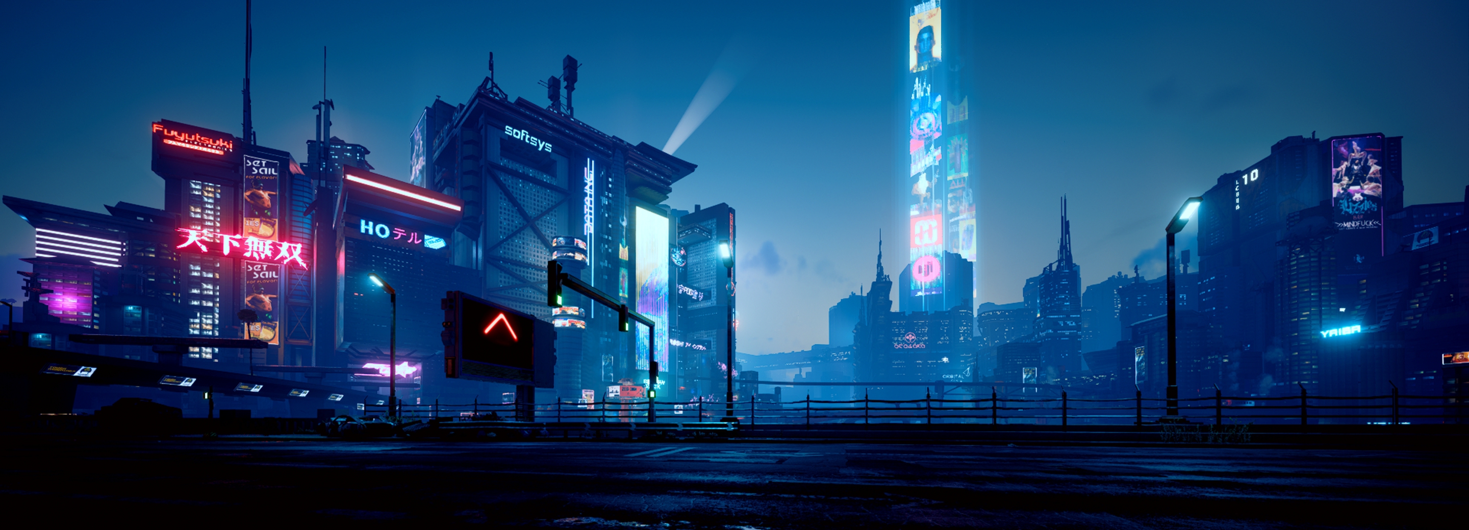 分享几个20系七彩虹火神的赛博朋克2077gif图