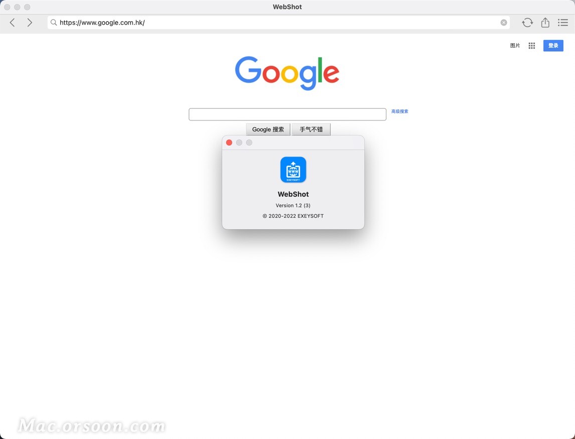  webshot for mac 