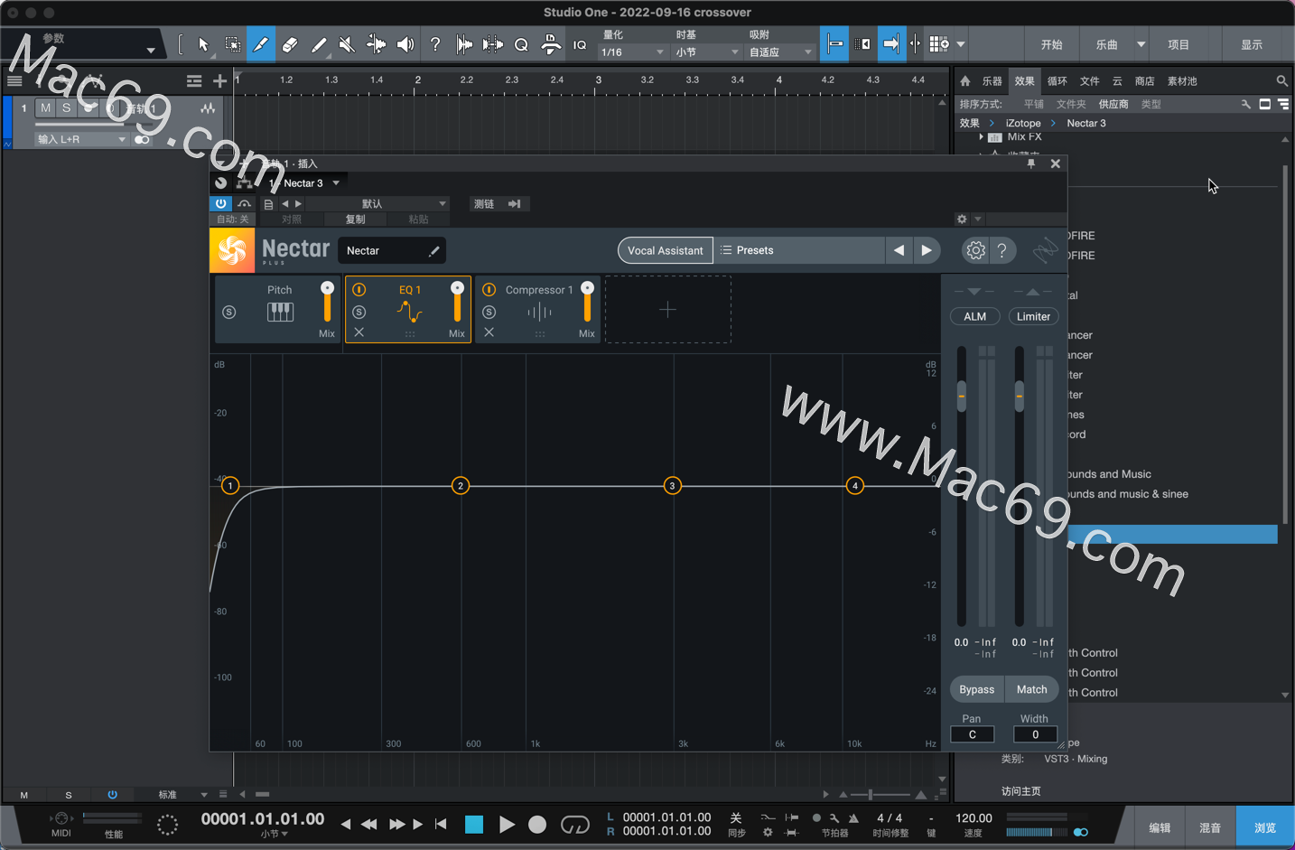 for mac instal iZotope Nectar Plus 3.9.0