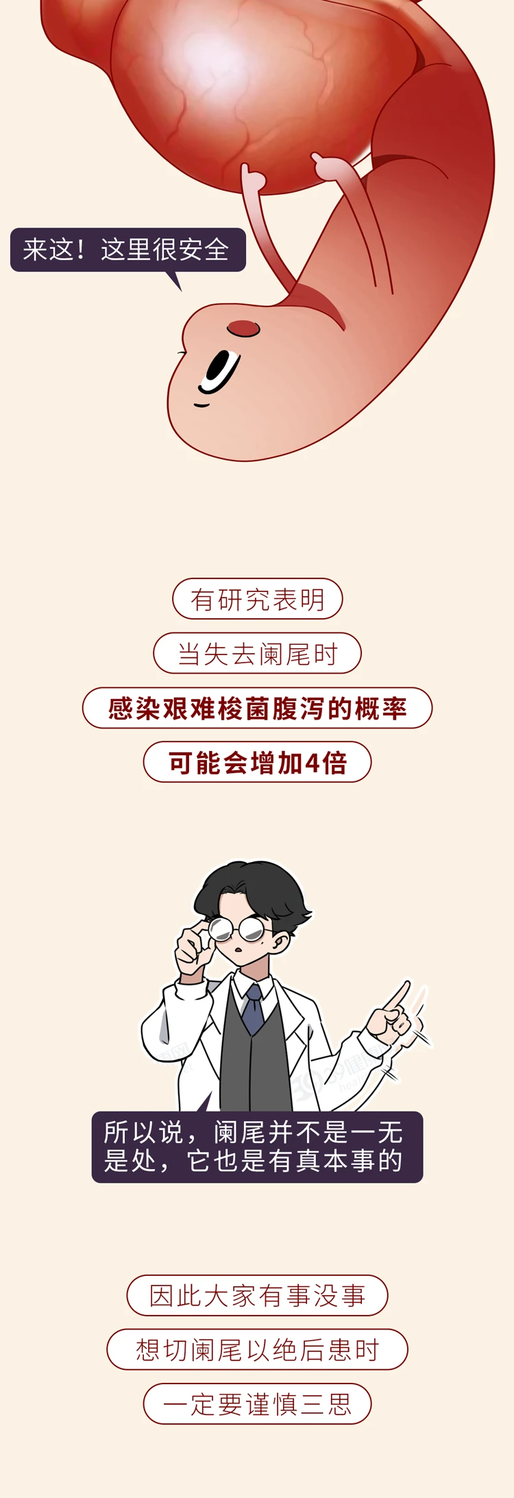 人体最没用的这个器官切掉反而更好4