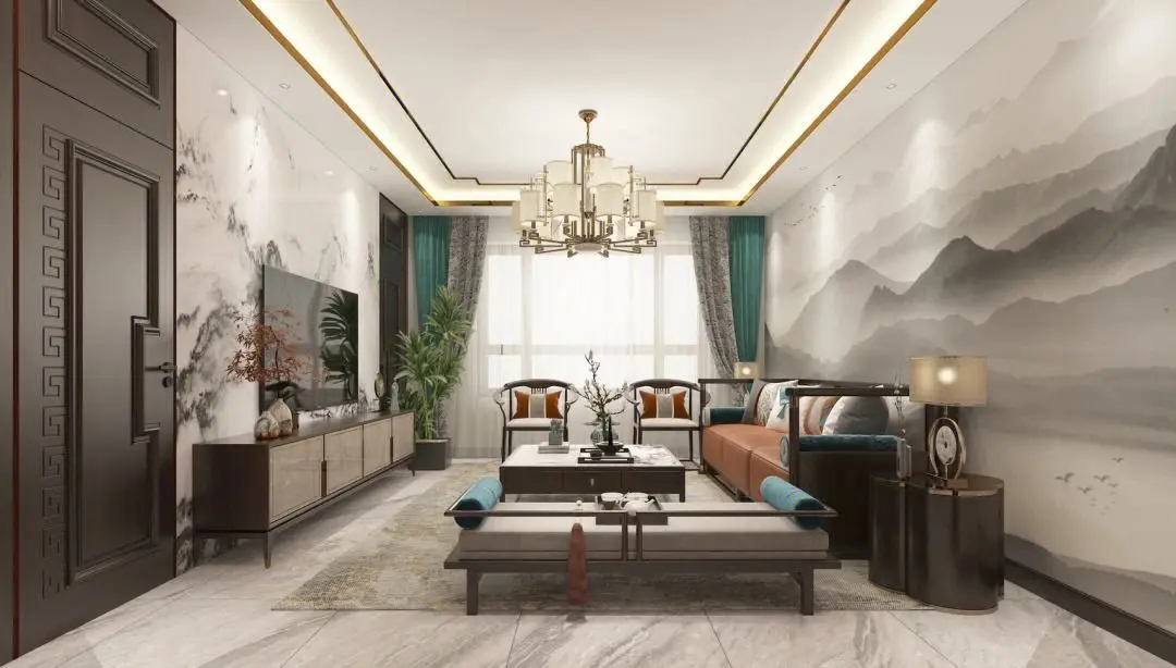 【济南绿港装饰】新中式风格特点 - 哔哩哔哩